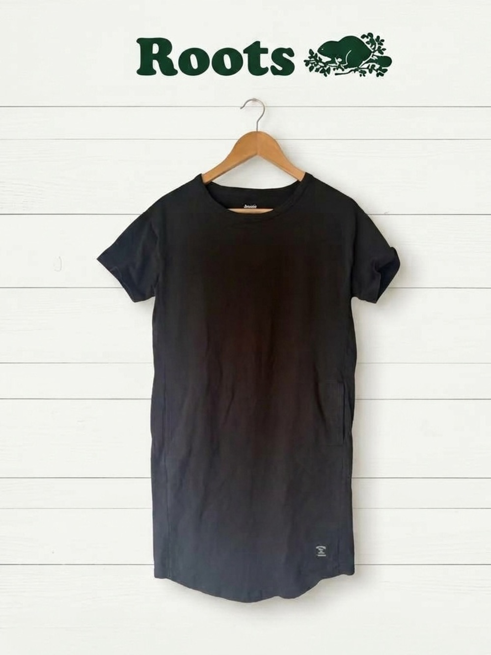 Roots • Classic Crew Tshirt Dress • Size Small